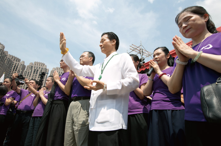 妙禅师父慈悲亲临开光!